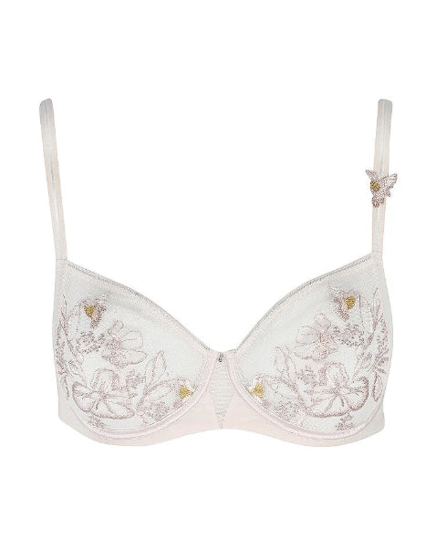 Felina Conturelle Lovebird Padded Cleavage Bra - Old Pink - 807853 577