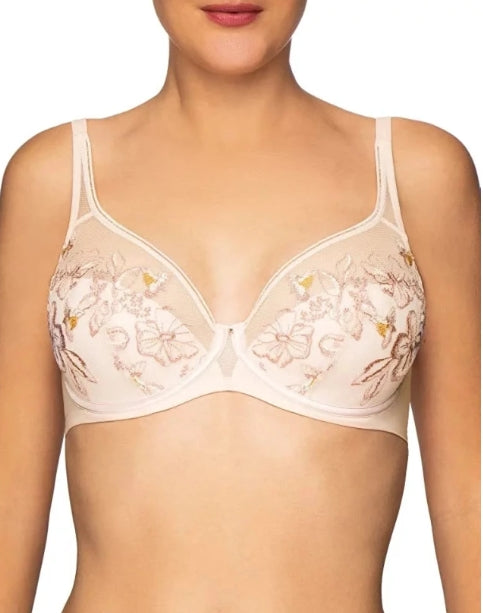 Felina Conturelle Lovebird Padded Cleavage Bra - Old Pink - 807853 577
