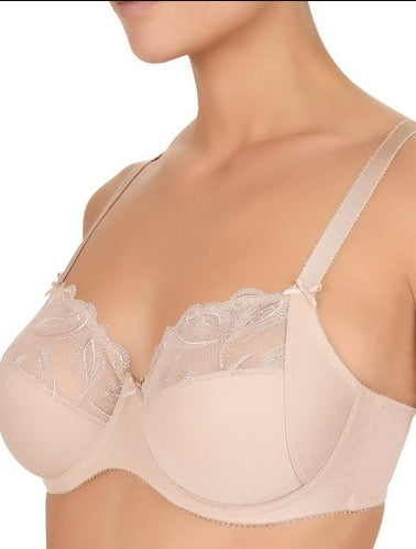 Felina Choice Underwire Bra - 38C - Red - 205208 518