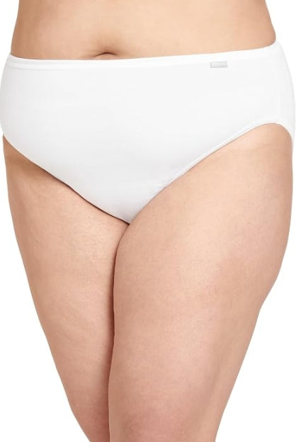 Jockey Elance Cotton French Cut Panties 3pkg- White - 7461