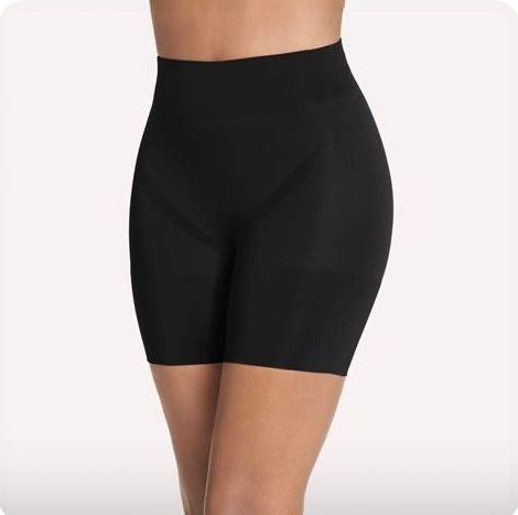Jockey Skimmies Seamfree Tummy Smoothing Mid-Waist Mid-Thigh Short - 20100