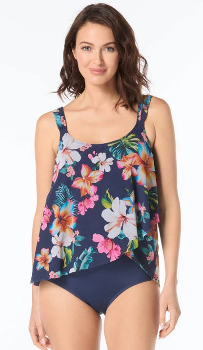 BEACH HOUSE AMELIA MESH TANKINI - Admiral - H5K058