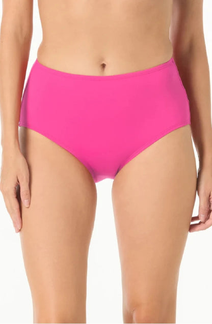 Beach House Chloe High Waisted Bikini Bottom - Begonia Bloom - H58433