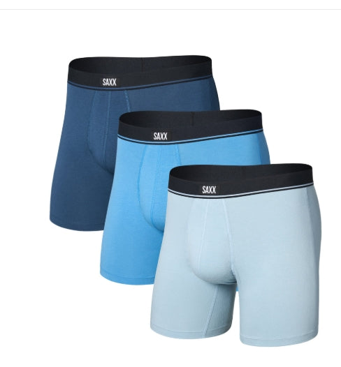 SAXX ESSENTIAL 3PK COTTON - MULTI - SXPP3EC-DPB
