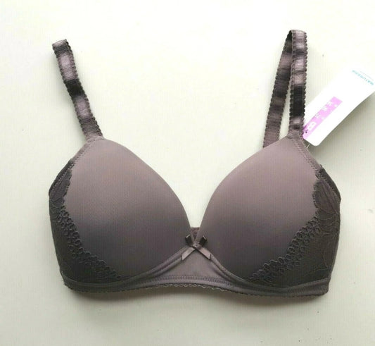 Naturana Non-Wired Padded Bra -Brown - 5265