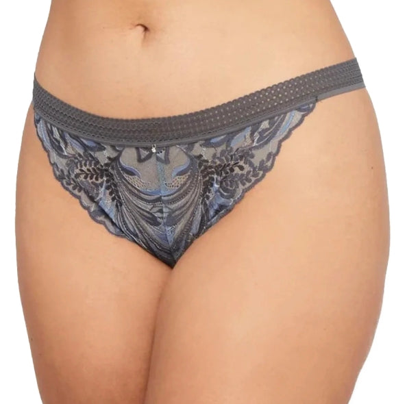 Montelle Intimates Silk & Smoke Cheekini - XL – French Floral - 9488