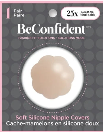 BeConfident Reusable Silicone Nipple Covers - Light BC30125CR or Dark BC30125TIR