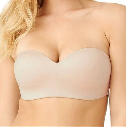Wacoal Staying Power Wire Free Strapless Bra - Sand - 38D - 854372