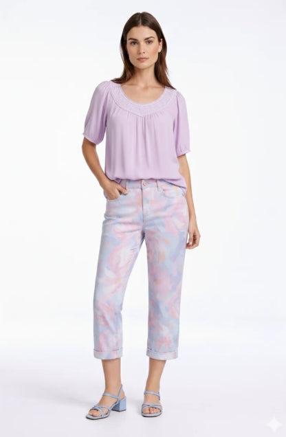 CARRELI JEANS Capri stretch jeans - PC-001