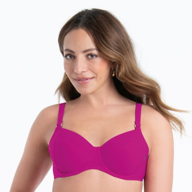 Anita, Rosa Faia Smilla Bikini Top - Passion Pink -  M6 8753-1