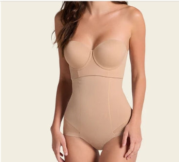 Leonisa Truly Invisible PowerSlim Hi-Waist Sculpting Control Brief - 012811