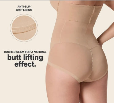 Leonisa Truly Invisible PowerSlim Hi-Waist Sculpting Control Brief - 012811
