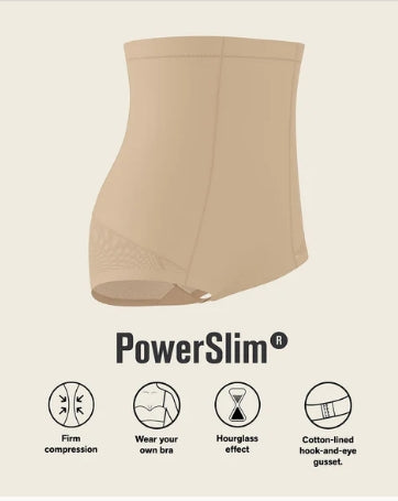Leonisa Truly Invisible PowerSlim Hi-Waist Sculpting Control Brief - 012811