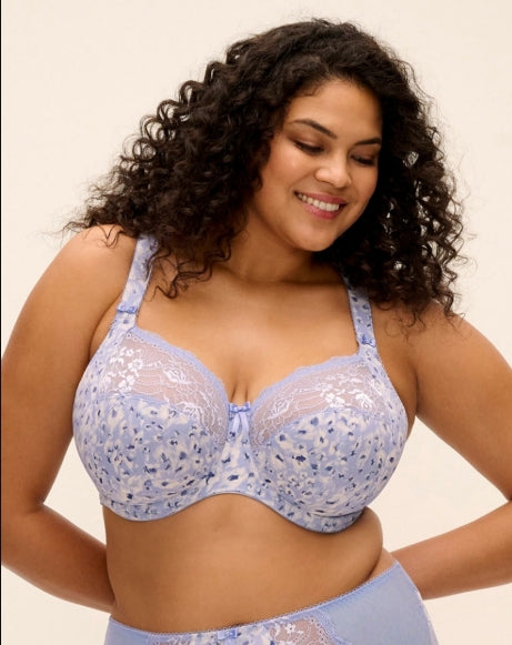 Elomi  Morgan Full Cup Underwire Bra - Blue Leopard - EL4110BEO