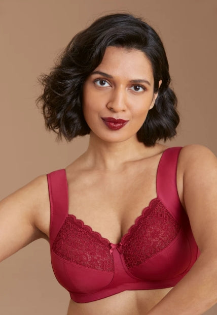 Anita Havanna Wire-Free Comfort Bra - Dark Red - 5813 124