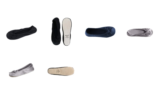 Isotoner Satin Classic Stretch Ballerina Slippers - 9i779