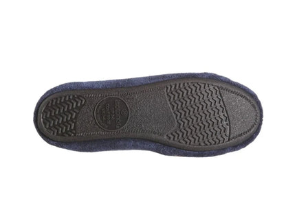 Isotoner Classic Stretch Terry Ballerina - Rubber Outsole - 9i968