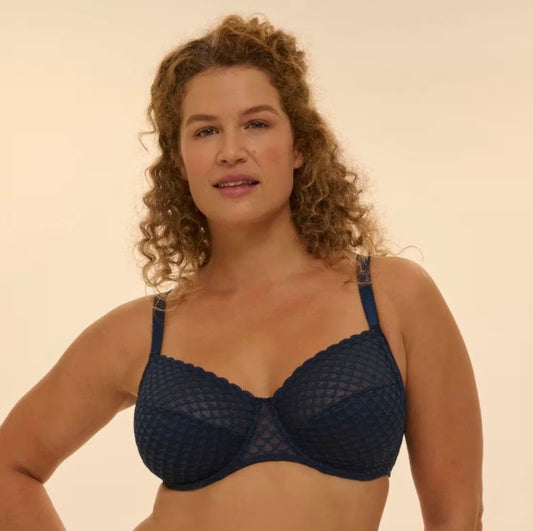 Simone Perele Subtile Full Cup Bra - Midnight - 19Y320