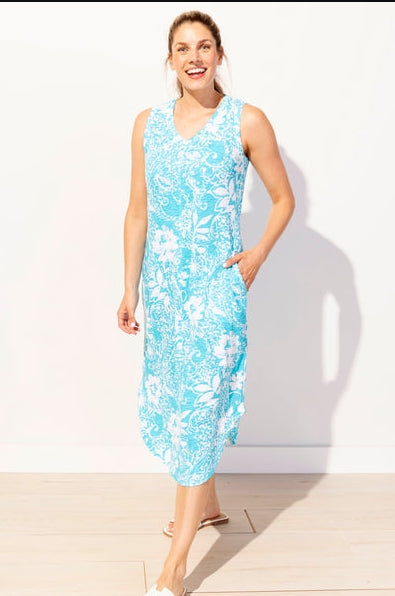Escape Sleeveless Beach Dress - M - Moui - 84506