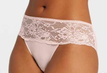 Montelle Intimates  Lace-Trimmed Hipster Panty