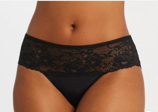 Montelle Intimates  Lace-Trimmed Hipster Panty