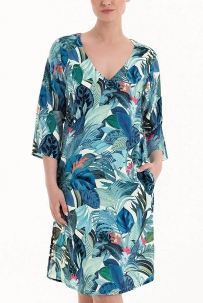 Garda Tunic Dress - Curacao - M4 8671