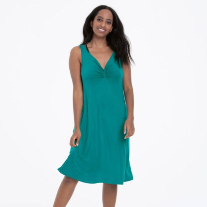 Anita MALA Sleeveless Dress - Pine Green - M3 8114