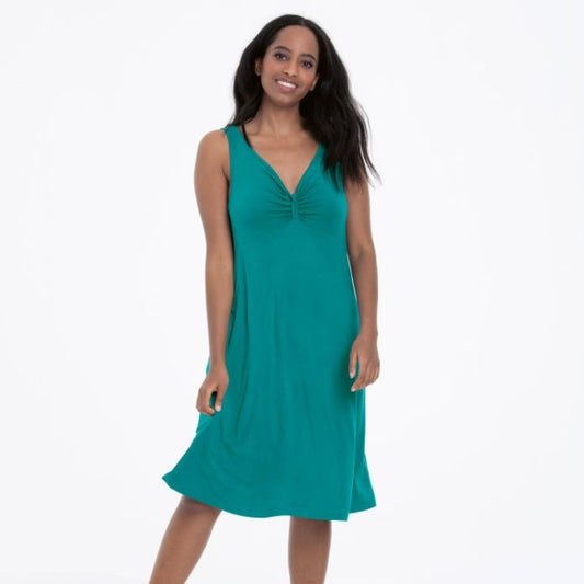 Anita MALA Sleeveless Dress - Pine Green - M3 8114