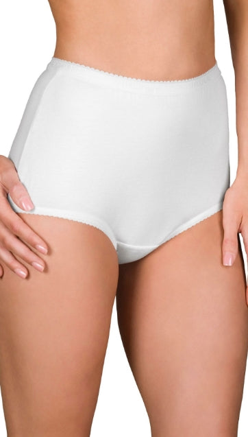Shadowline Full-cut 100% Cotton Brief - white - 17021