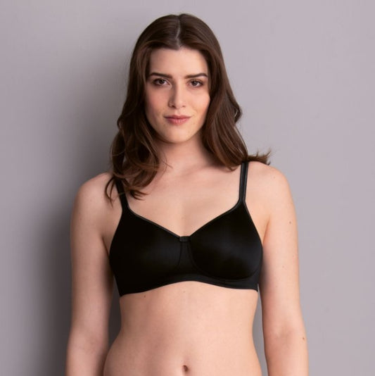 Anita TONYA - Padded Wire-free Mastectomy Bra- Size 34 Cup D - Black - 5706X