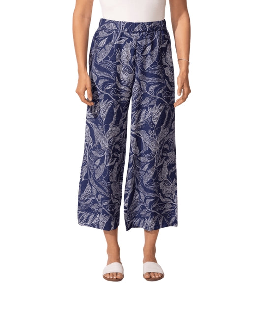 Escape by Habitat Regatta Resort Pant Leaves – Navy - 65642
