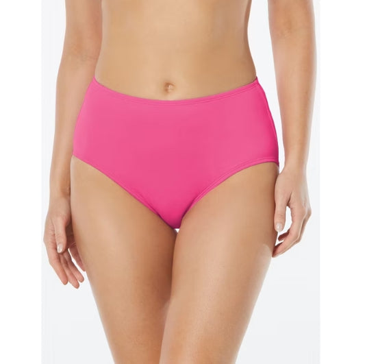 Beach House Chloe High Waisted Bikini Bottom - Begonia Bloom - H58433  640