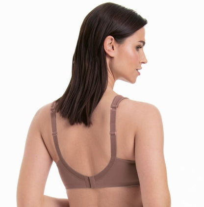 Anita Rosa Faia Twin Seamless, Wire-free Bra - Berry - 5493