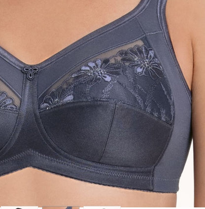 Anita Care Safina Mastectomy Bra - Size 38 G - Shadow Blue - 5349X