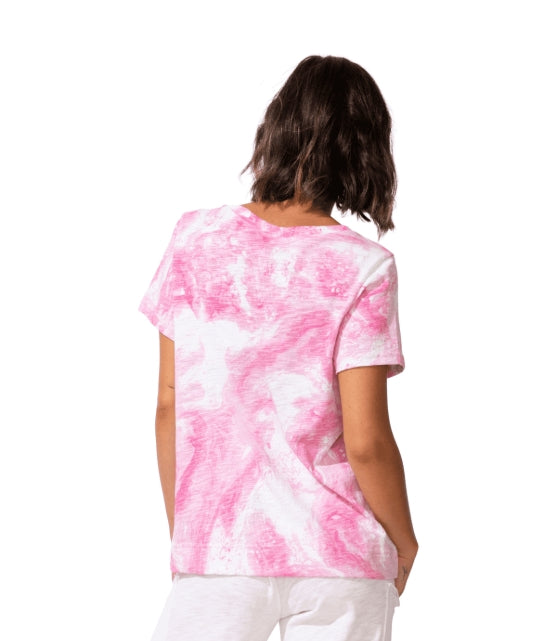 Escape by Habitat Ocean Marble V-Neck Tee – 13500