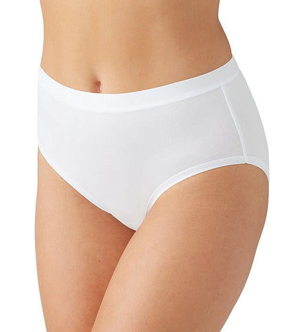 Wacoal Understated Cotton Full Brief - White - 875362