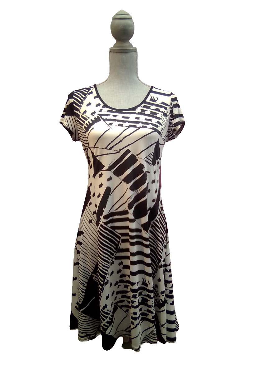 Gitane Paris Scoop Neck Dress - 3201