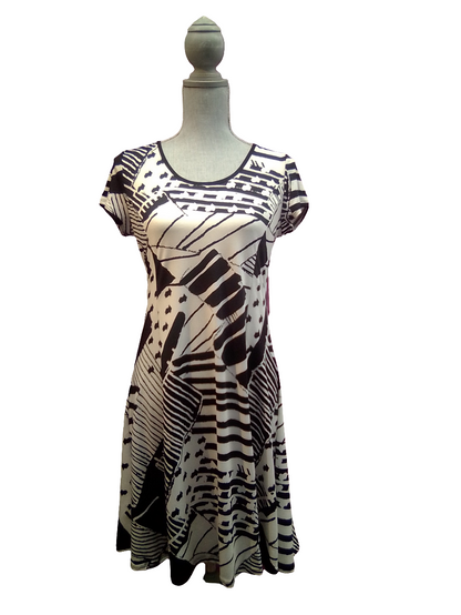 Gitane Paris Scoop Neck Dress - 3201