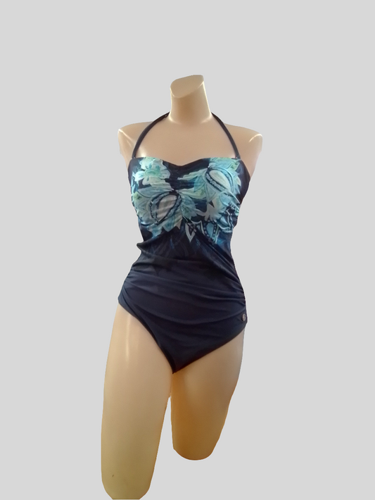 Seaspray One-piece Bandeau, Long Torso - Kerala - Size 10 - SY010678L