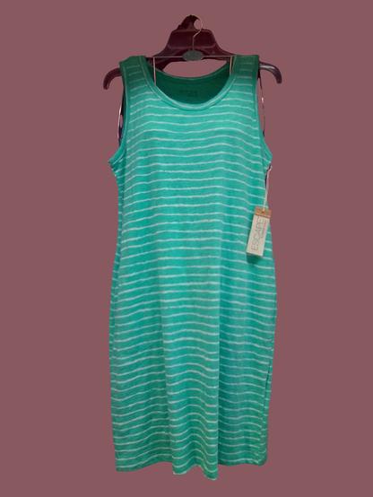 Escape Sleeveless Striped Dress -  12403