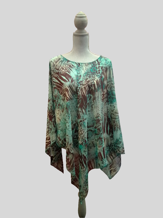 Rapz Sheer Poncho - 4735 53TQ