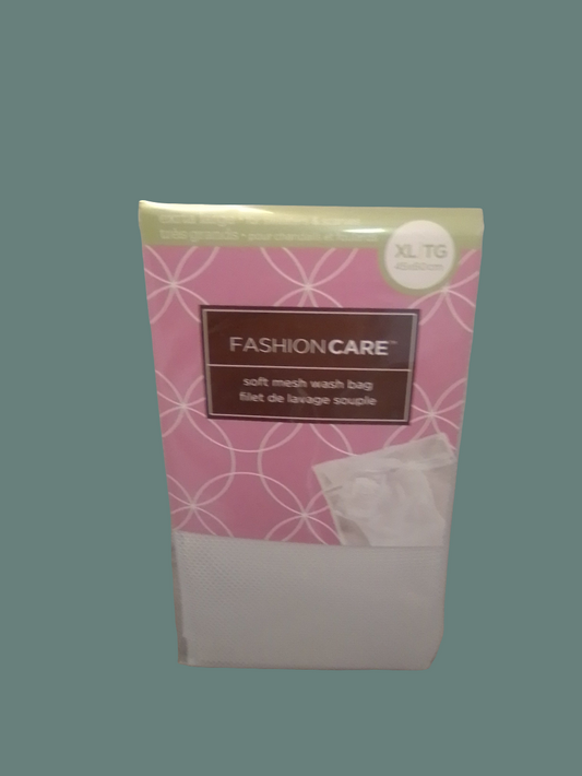 Fashion Care Extra-large soft mesh laundry bag.