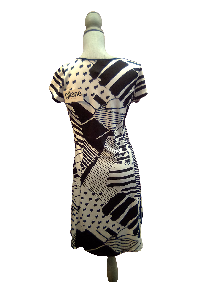 Gitane Paris Scoop Neck Dress - 3201