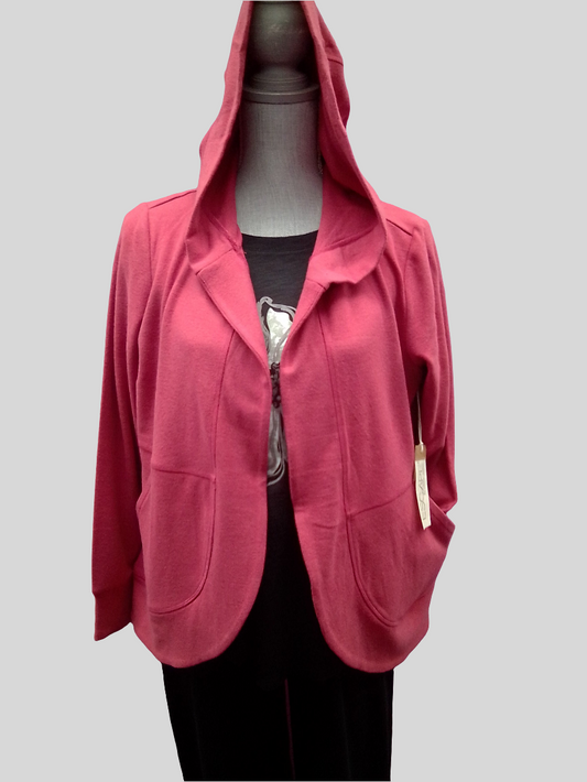 Escape Comfort Cardigan - Garnet - 13271