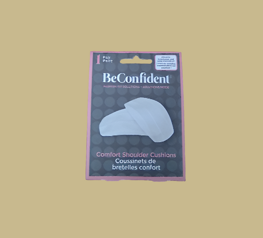 BeConfident Comfort Shoulder Cushions - Clear - BC30075-CLR