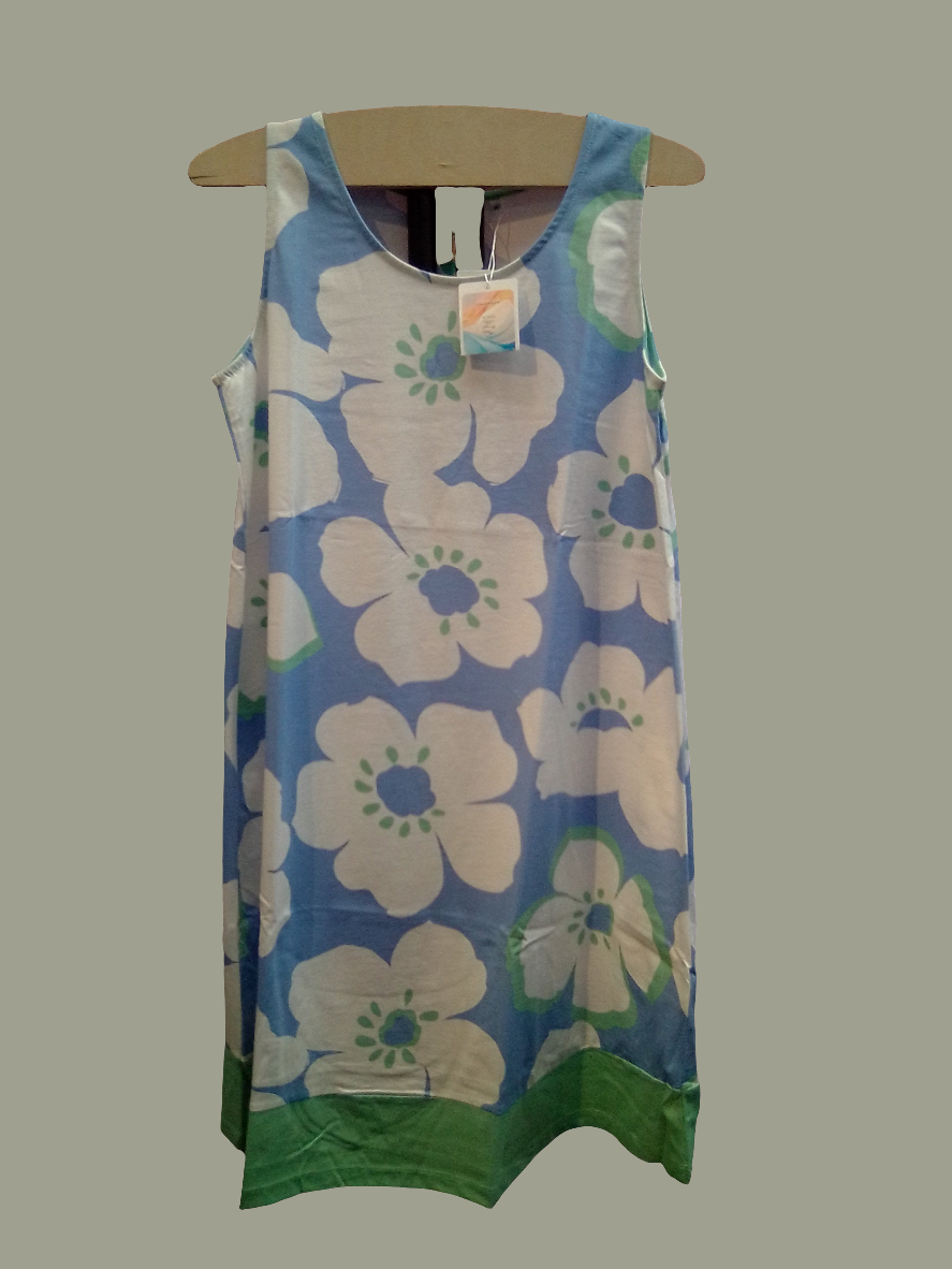 Ringella Floral Sleeveless Sleepshirt