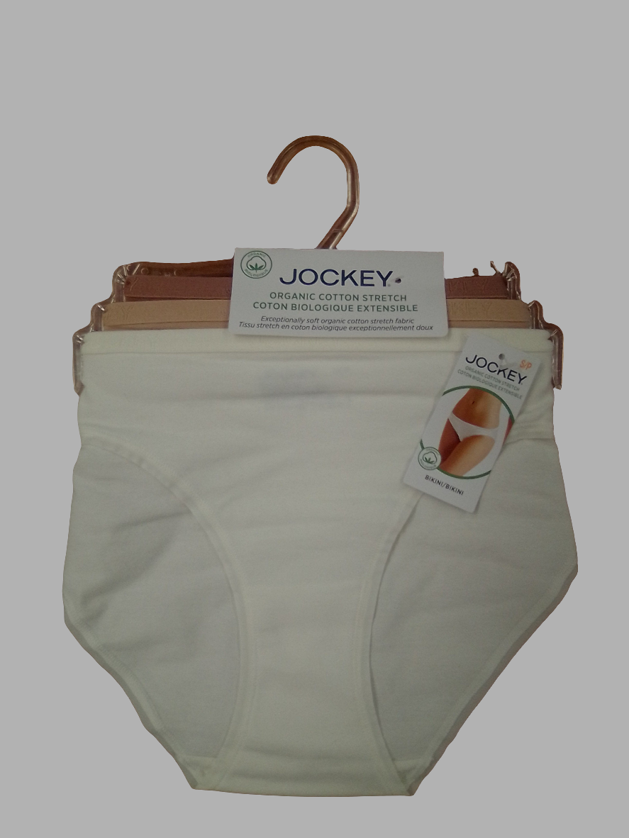 Jockey Organic Cotton Stretch Bikini - 3 pk - 20127