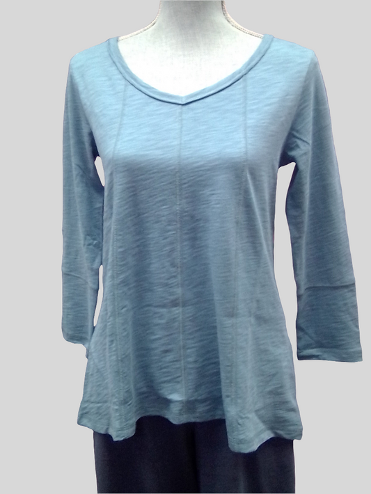 Escape Freedom V Neck - Indigo - 10031
