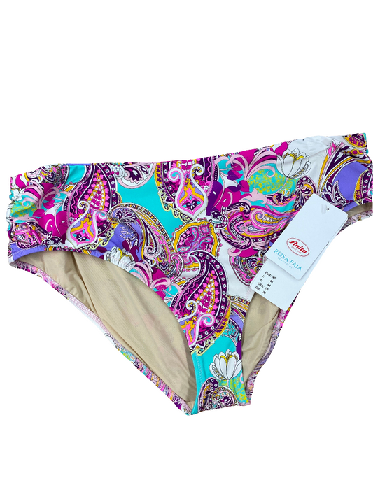 Anita Rosa Faia Paisley Print Bikini Bottom