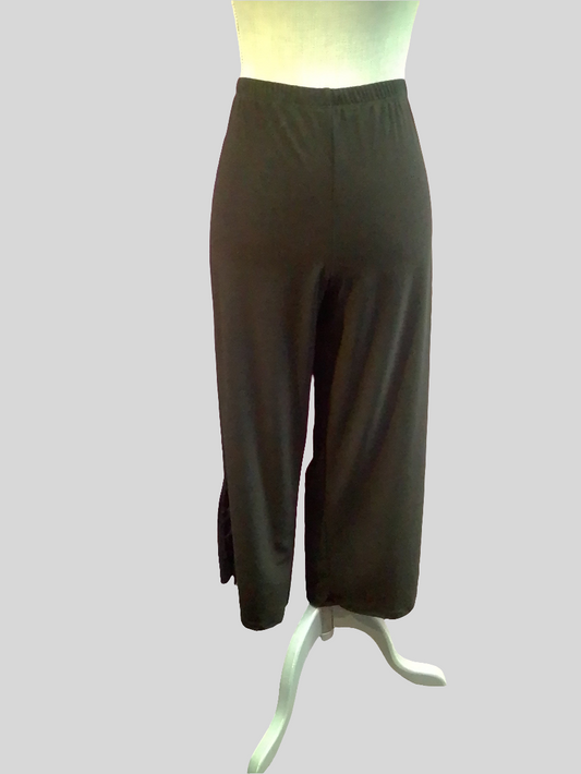 Rapz Palazzo Pant - Medium - Black - 4605